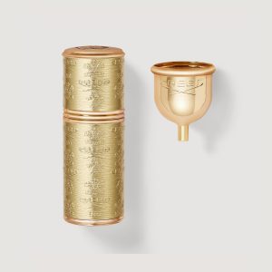Refillable Travel Perfume Atomizer 50ml - Gold/Gold